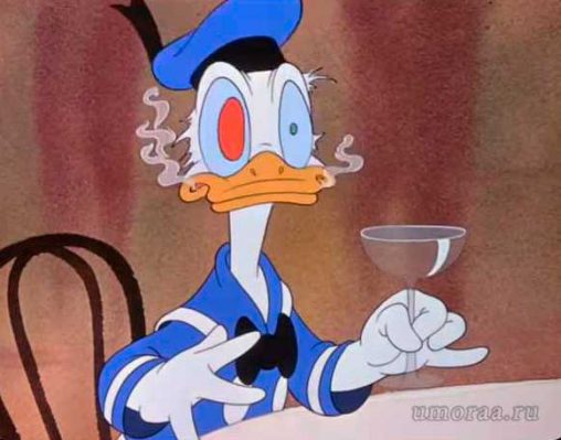 мультяшный дональд дак