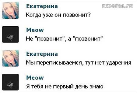 переписка в соцсети