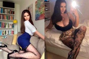 Сексуальные стюардессы в униформе и без неё