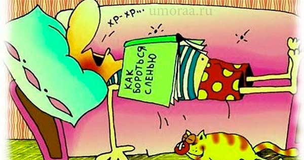 Лень – анекдоты про человеческий недуг