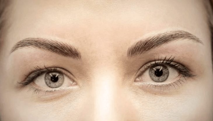 Классические брови