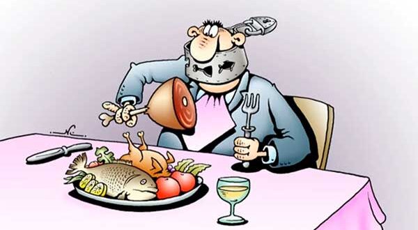 Свежая подборка приколов и анекдотов про еду